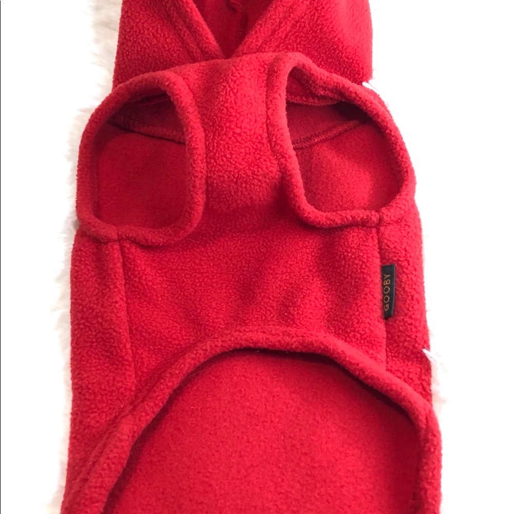 Gooby Red Puppy Hoodie. NWT